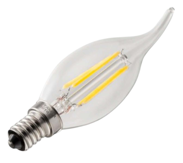 4W Vintage LED Filament Light Bulb E14