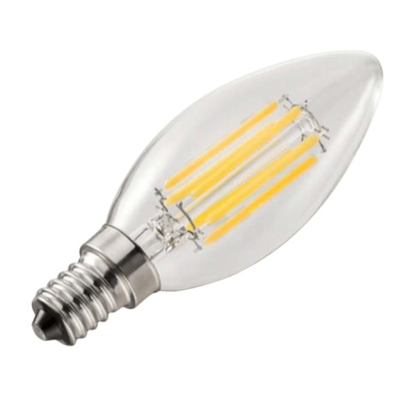 4W Vintage LED Filament Light Bulb E27 - C35FB